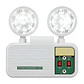 Luz De Emergencia Recargable Doble Foco 1800mah Mcasa - Miniatura 1