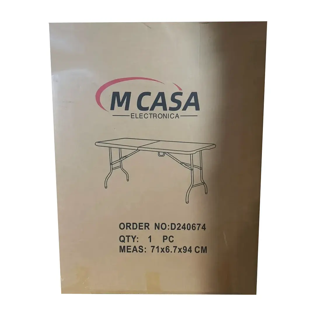 Mesa Camping Plegable Valija Casa Jardin Playa 1.80 Mcasa 6
