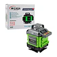 Nivel Laser 16 Líneas Auto-nivelador Luz Verde Remoto Mcasa - Miniatura 2