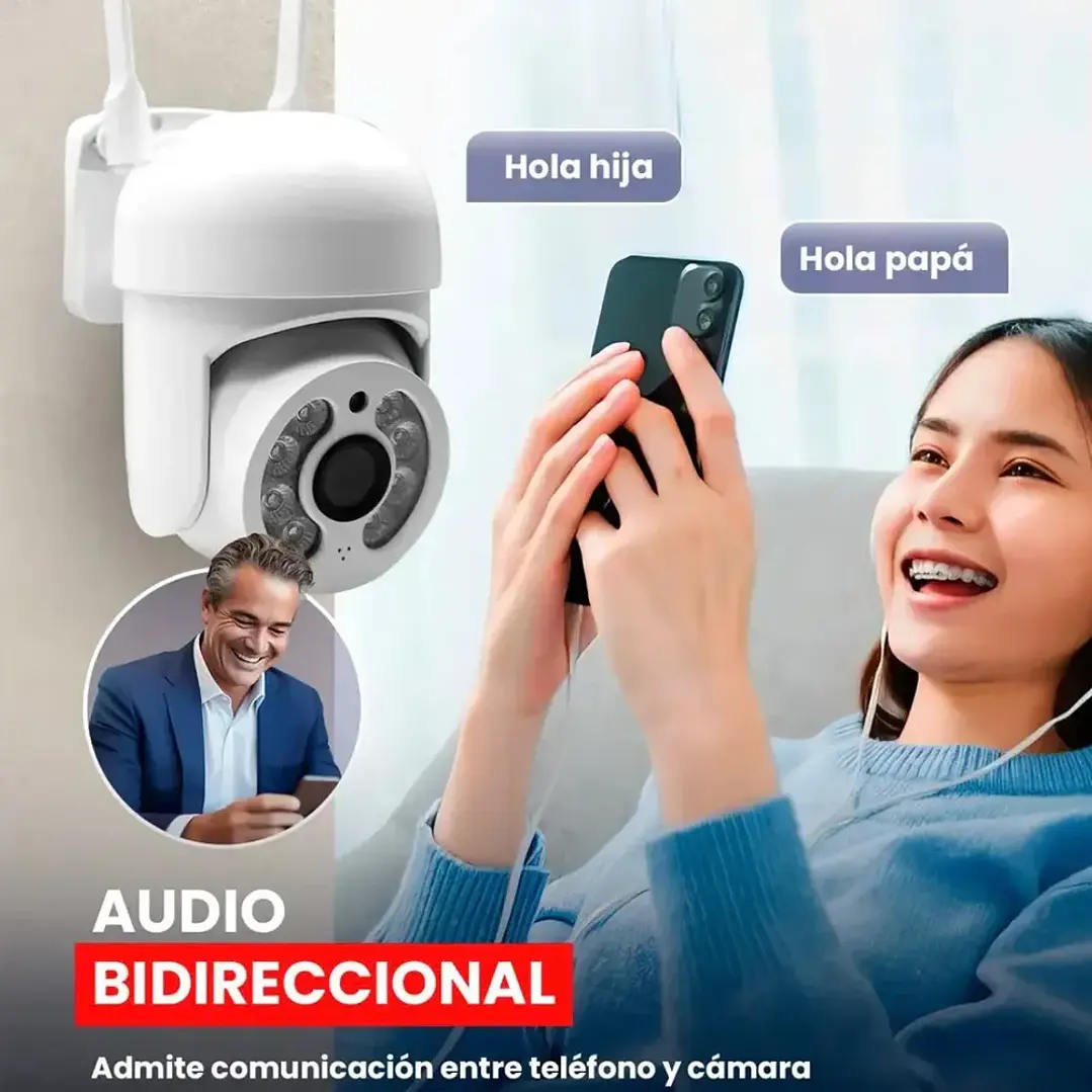 Kit de Cámara De Seguridad Para El Hogar Wifi 5g Audio 4k Mcasa 3