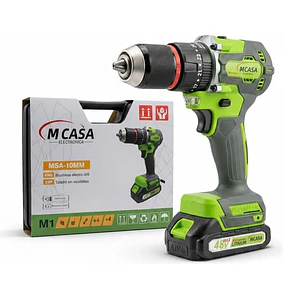 Kit Taladro Destornillador Inalámbrico Brushless 10mm Mcasa