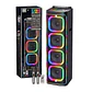 Parlante Bluetooth Brodu 8x4 Rgb 2 Micrófonos Inalámbricos - Miniatura 2