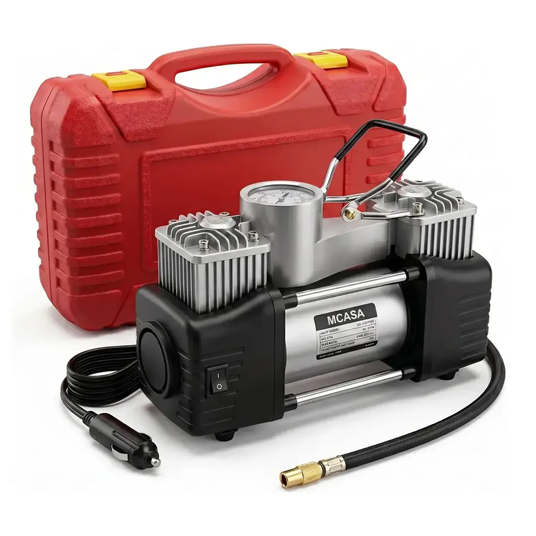 Compresor de Aire 12V Portátil M Casa de 150 PSI para Neumáticos y Pinchazos 1