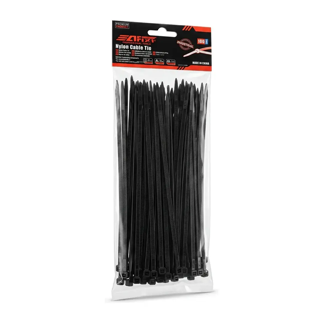 Amarra Plástica Afixs 3.6x350mm Bolsa 100 Unidades Mcasa 1