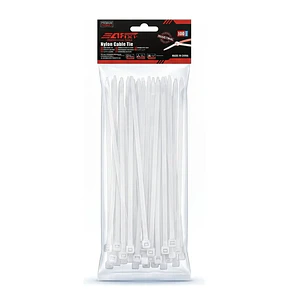 Amarra Plástica Afixs 3.6x350mm Bolsa 100 Und Blanca Mcasa