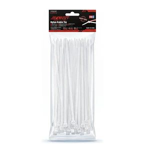 Amarra Plástica Afixs 3.6x350mm Bolsa 100 Und Blanca Mcasa