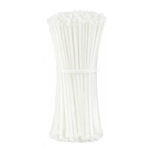 Amarra Plástica Afixs 3.6x350mm Bolsa 100 Und Blanca Mcasa