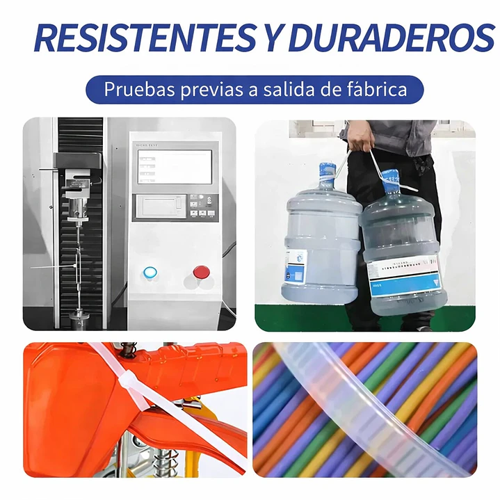 Amarra Plástica Afixs 3.6x350mm Bolsa 100 Und Blanca Mcasa 5