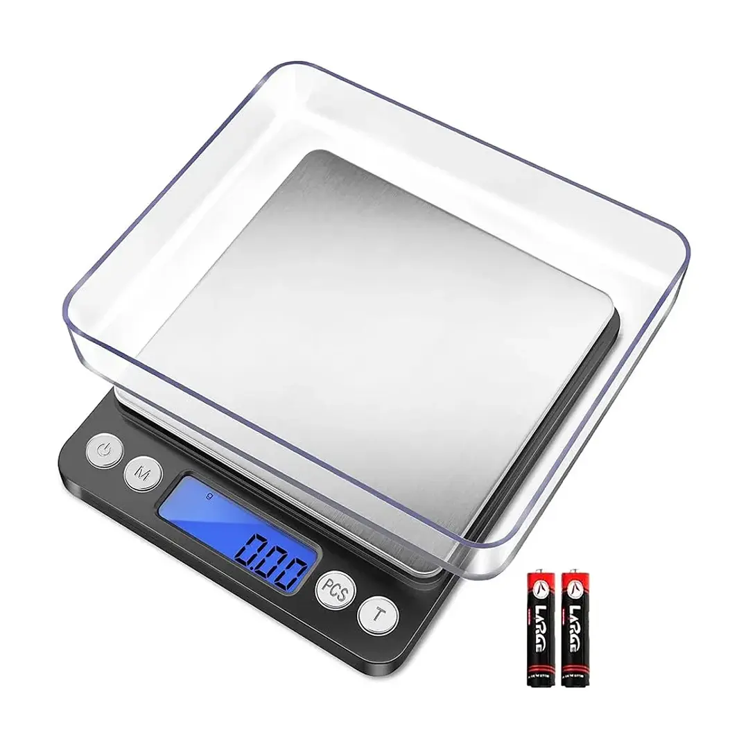 Pesa Gramera De Precisión Joyeria , Cocina 0.1-2000grs Mcasa 1