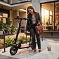 Scooter Eléctrico Plegable Con Asiento Para Adultos Vel/40km - Miniatura 7