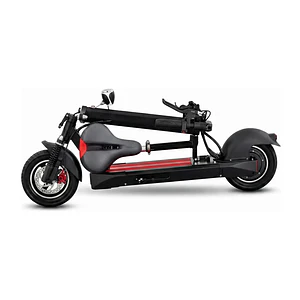 Scooter Eléctrico Plegable Con Asiento Para Adultos Vel/40km