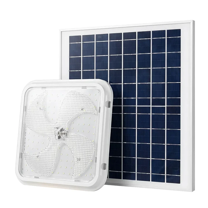 Lámpara Plafón Solar LED 300W Techo Blanco Frío - MCasa 1
