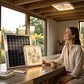 Lámpara Plafón Solar LED 300W Techo Blanco Frío - MCasa - Miniatura 4