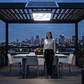 Lámpara Plafón Solar LED 300W Techo Blanco Frío - MCasa - Miniatura 5