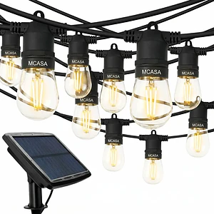 Guirnalda Solar LED 5 Metros para Terraza y Exterior - MCasa