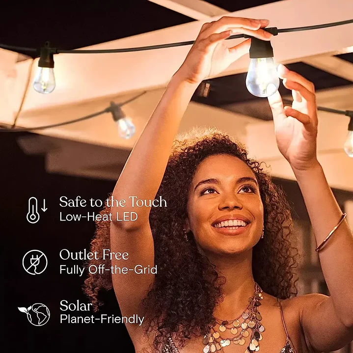 Guirnalda Solar LED 5 Metros para Terraza y Exterior - MCasa 3