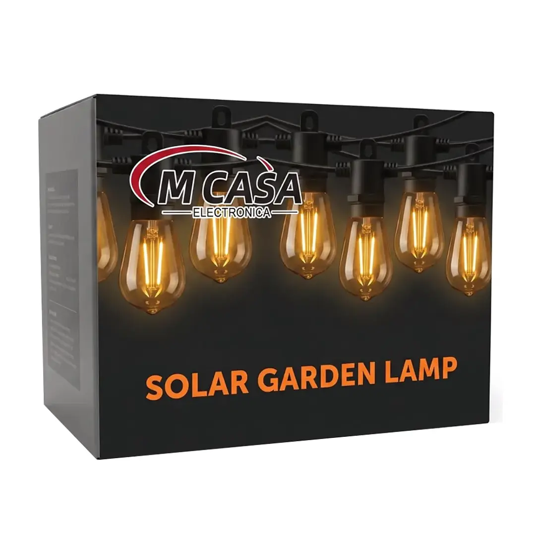 Guirnalda Solar LED 10 Metros para Terraza y Exterior - MCasa 2