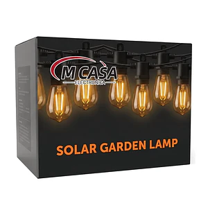 Guirnalda Solar LED 10 Metros para Terraza y Exterior - MCasa