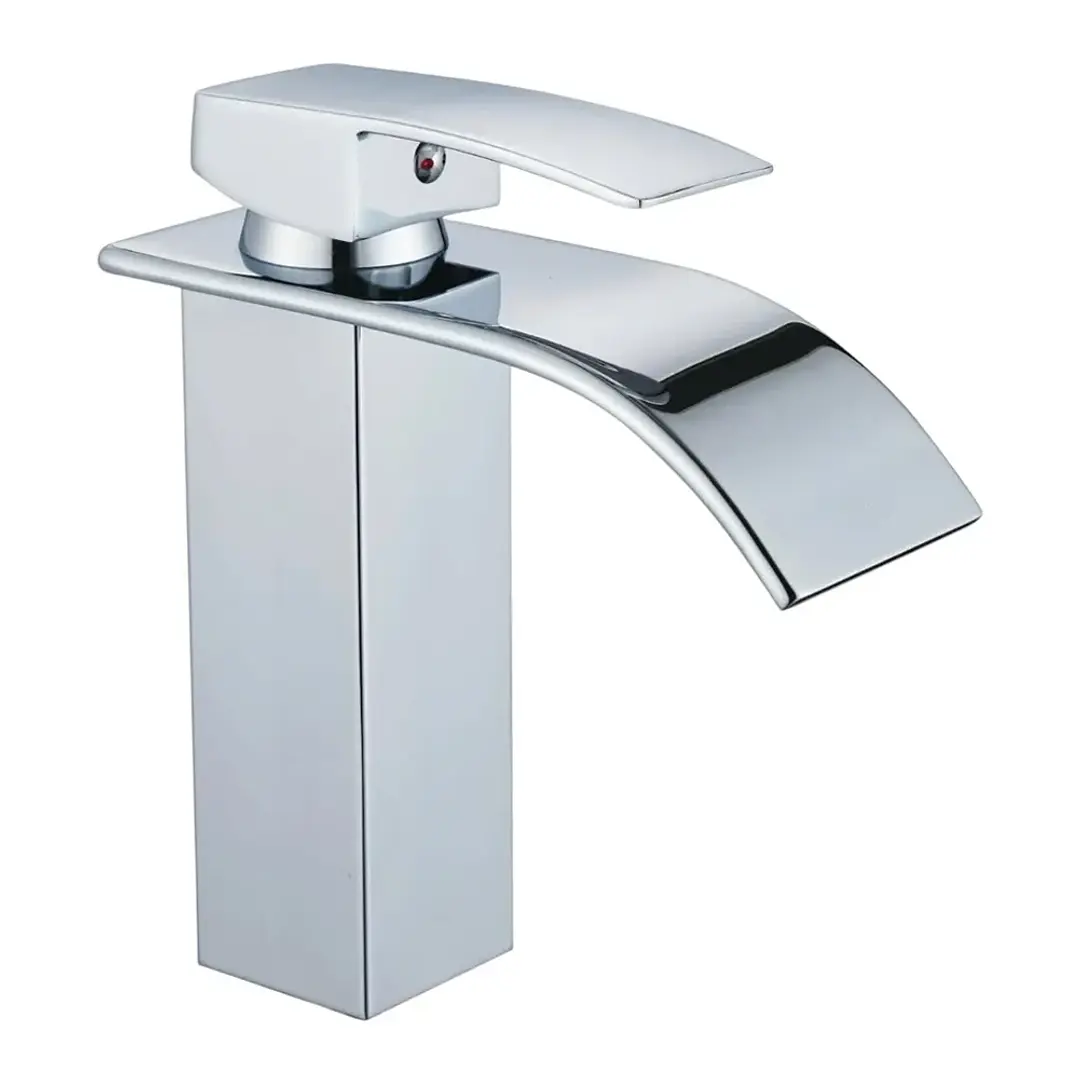 Monomando Lavamanos Cascada Cromado M Casa Akua 127 1