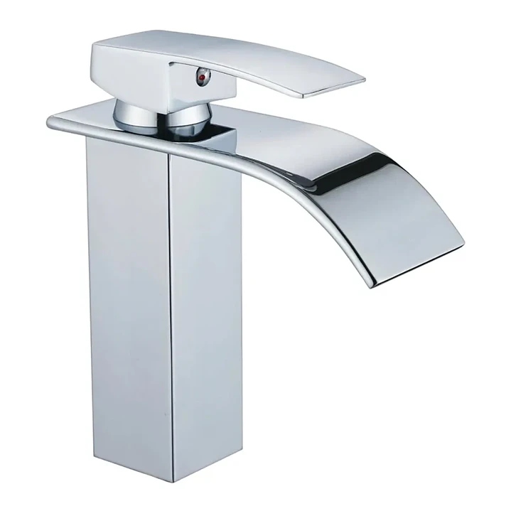 Monomando Lavamanos Cascada Cromado M Casa Akua 127 1