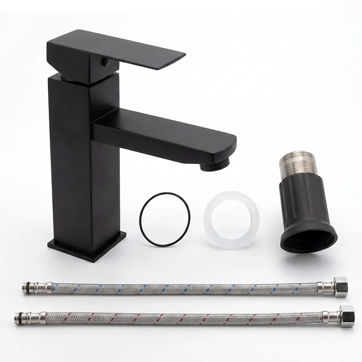 Llave Monomando Lavamanos Grifería Baño Hogar Mcasa-akua 2