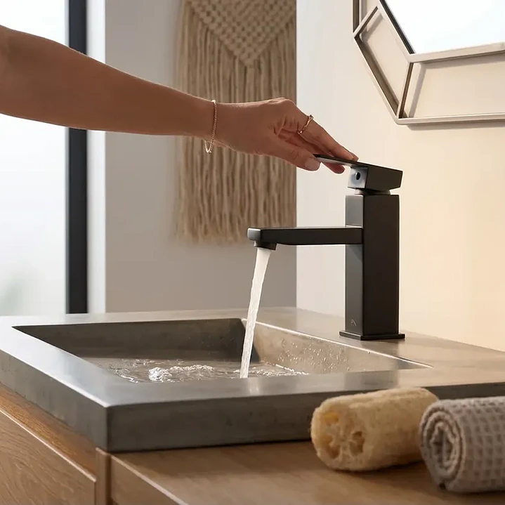 Llave Monomando Lavamanos Grifería Baño Hogar Mcasa-akua 4