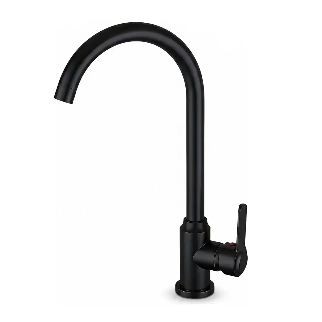 Llave Lavaplatos Monomando Mcasa Akua en color negro 1