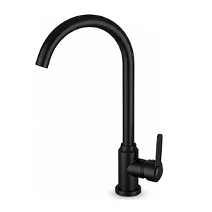 Llave Lavaplatos Monomando Mcasa Akua en color negro