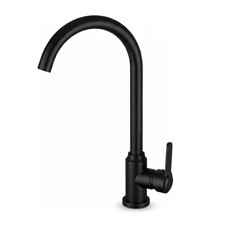 Llave Lavaplatos Monomando Mcasa Akua en color negro 1