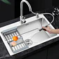 Llave de Cocina Monomando Cromada Mcasa Akua - Miniatura 4