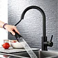 Llave Monomando Lavaplatos Extraíble Negra 360° Mcasa Akua - Miniatura 3
