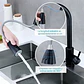Llave Monomando Lavaplatos Extraíble Negra 360° Mcasa Akua - Miniatura 5