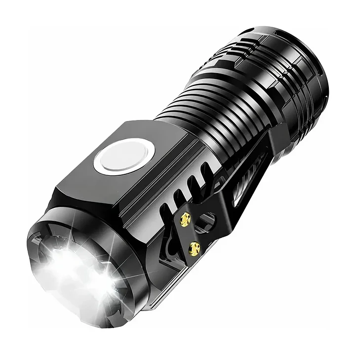 Linterna Táctica MCasa Mini LED 5000lm Recargable USB-C con Imán 1
