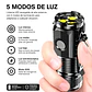 Linterna Táctica MCasa Mini LED 5000lm Recargable USB-C con Imán - Miniatura 3