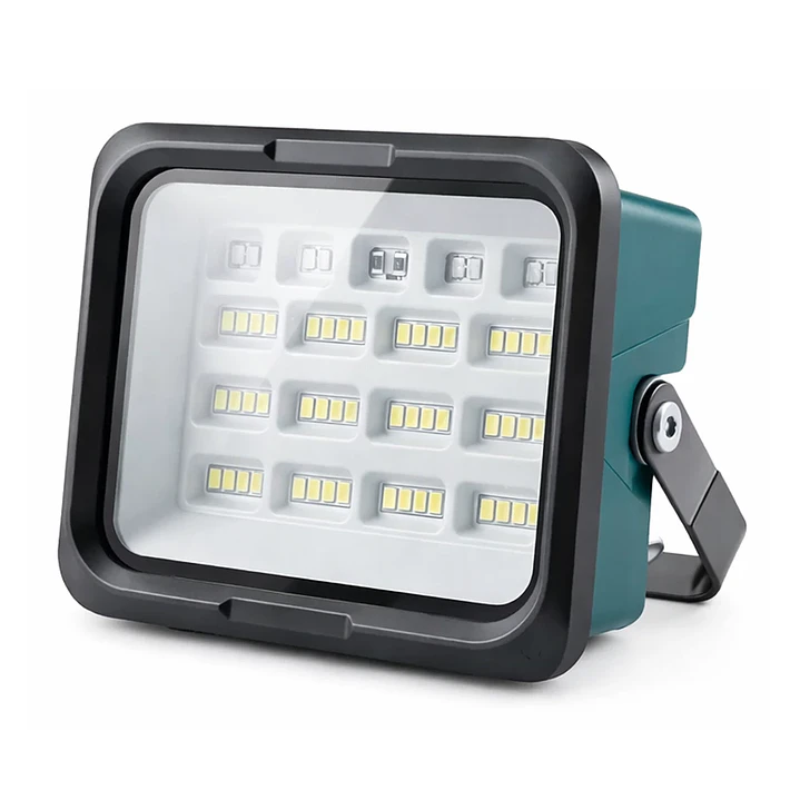 Foco Solar de Emergencia MCasa 50W Recargable 10000lm con Luz de Alerta 1