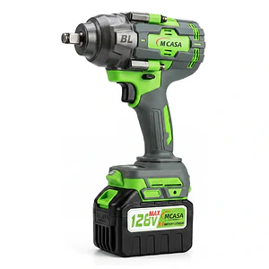 Llave de Impacto Inalámbrica Mcasa MSA-2800N 2800Nm 2 Baterías