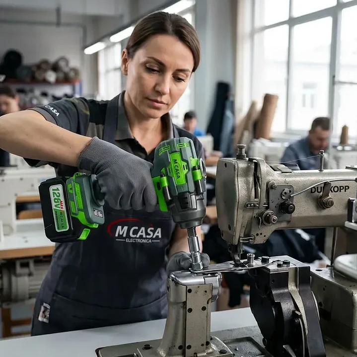 Mcasa Taladro Atornillador de Impacto Inalámbrico MSA-2000N con 2 Baterías y Maleta 4