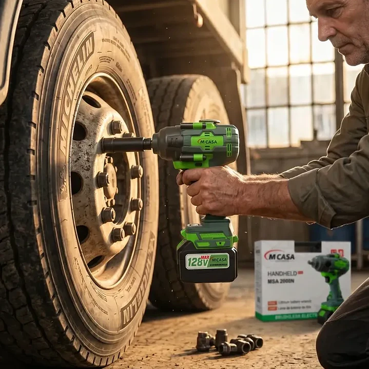 Mcasa Taladro Atornillador de Impacto Inalámbrico MSA-2000N con 2 Baterías y Maleta 5