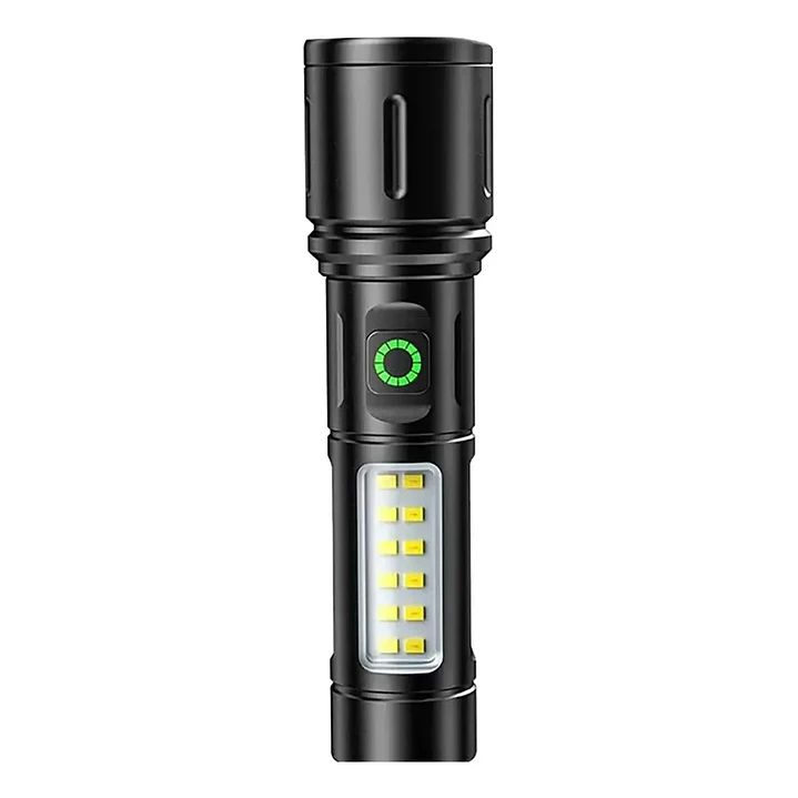 Linterna Táctica LED Recargable USB 3000Lm Zoom MCASA 2