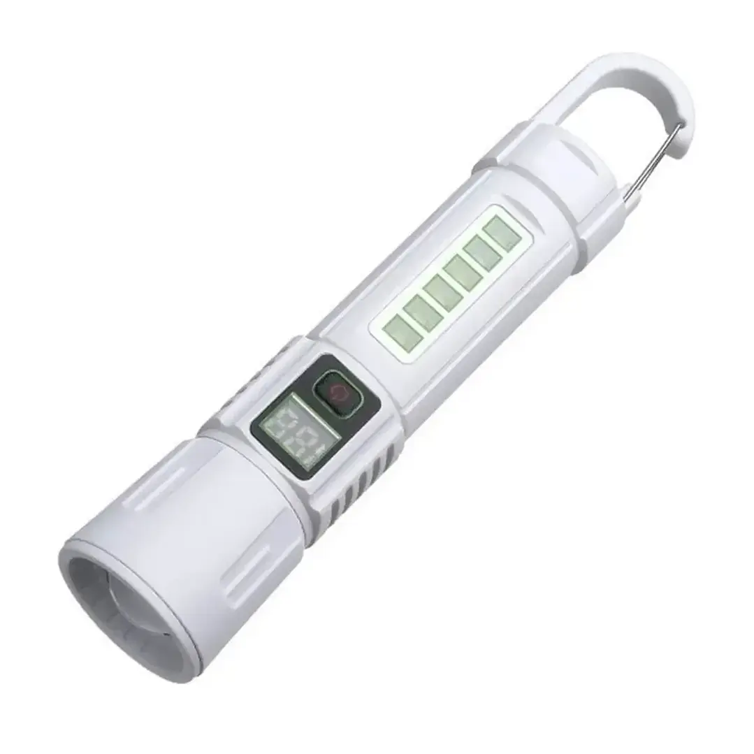 Linterna Táctica LED Recargable 5000Lm Zoom MCASA 1