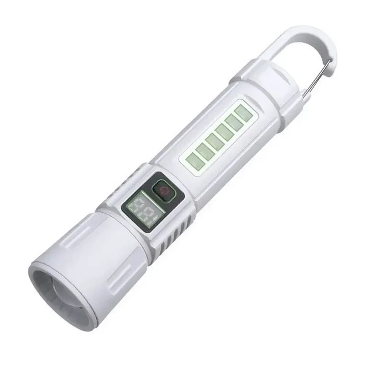 Linterna Táctica LED Recargable 5000Lm Zoom MCASA 1