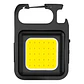Linterna Llavero LED COB Recargable USB Mosquetón MCASA - Miniatura 1