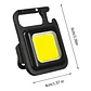 Linterna Llavero LED COB Recargable USB Mosquetón MCASA - Miniatura 2