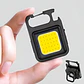 Linterna Llavero LED COB Recargable USB Mosquetón MCASA - Miniatura 3