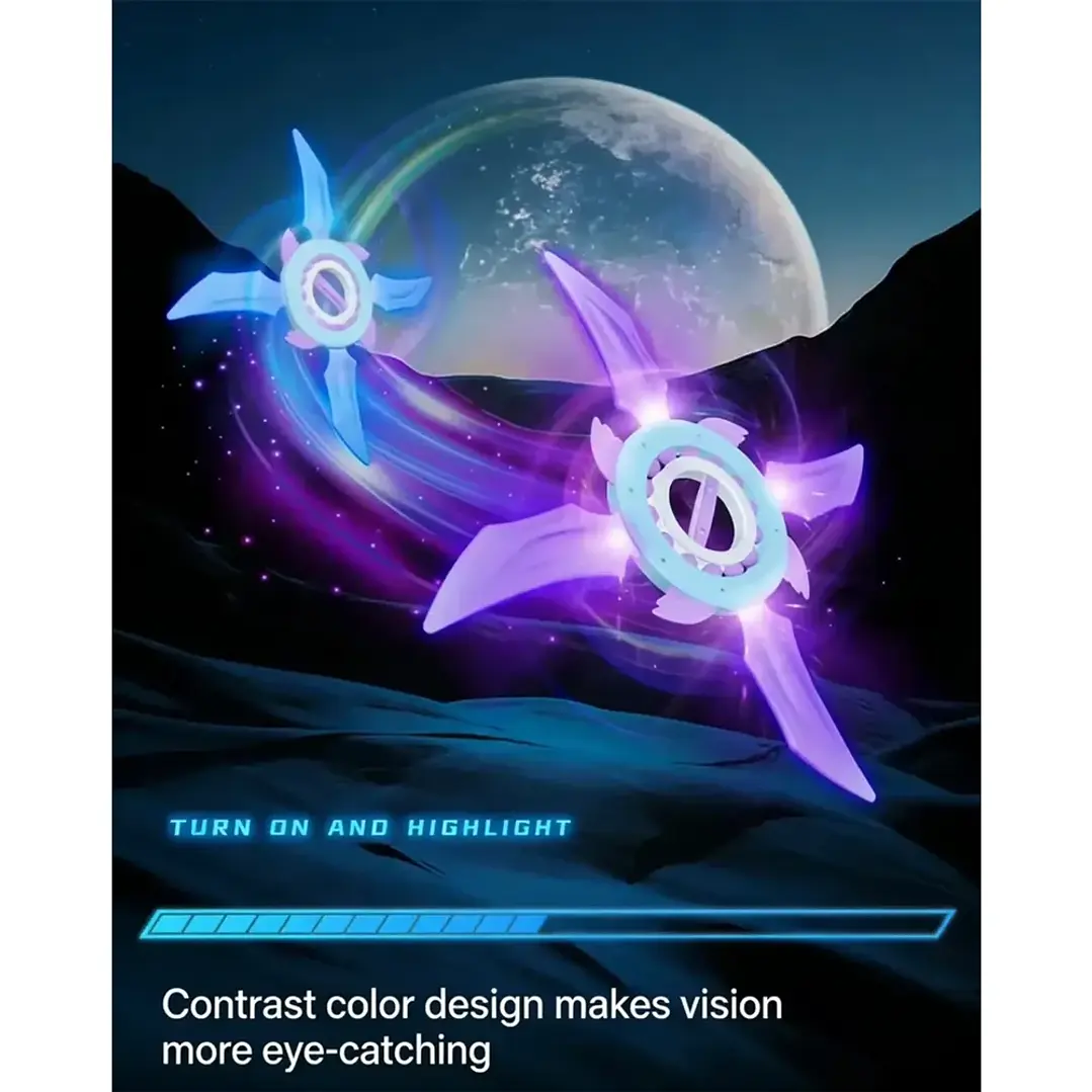 Espada Giratoria con Luces LED para Cosplay Infantil Mcasa 8