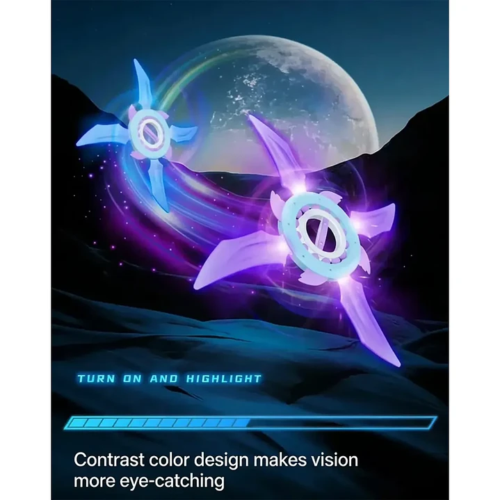 Espada Giratoria con Luces LED para Cosplay Infantil Mcasa 8