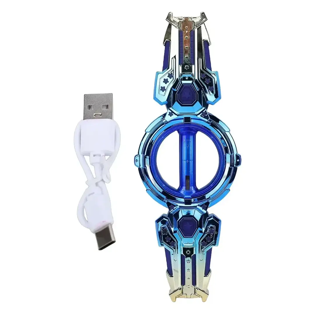 Espada Doble Retráctil con Luces y Sonido Cosplay Mcasa 2