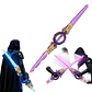 Espada Doble Retráctil con Luces y Sonido Cosplay Mcasa - Miniatura 4