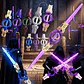 Espada Doble Retráctil con Luces y Sonido Cosplay Mcasa - Miniatura 7