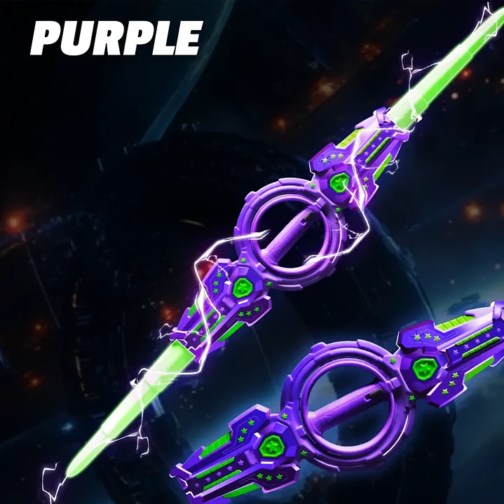 Espada Doble Retráctil con Luces y Sonido Cosplay Mcasa 9